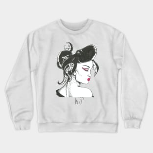 Octopus geisha Crewneck Sweatshirt